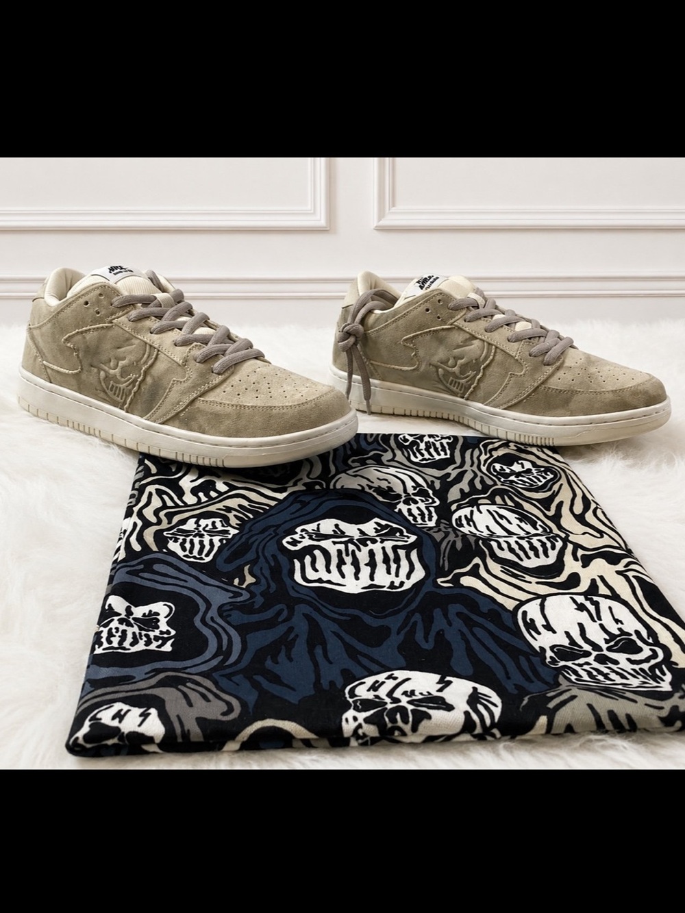 Men’s 10 Reaper Desert Canvas NEW Warren Lotas Sneakers + Dust Bag